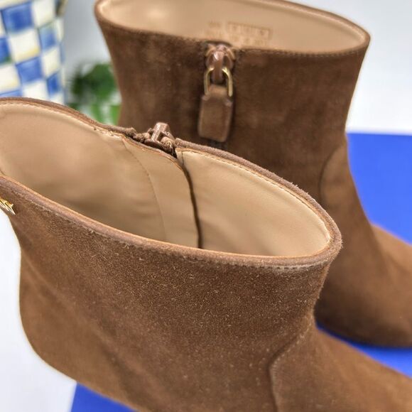 Women’s Stuart Weitzman suede ankle boots size 9.5 made in Spain - Picture 4 of 10